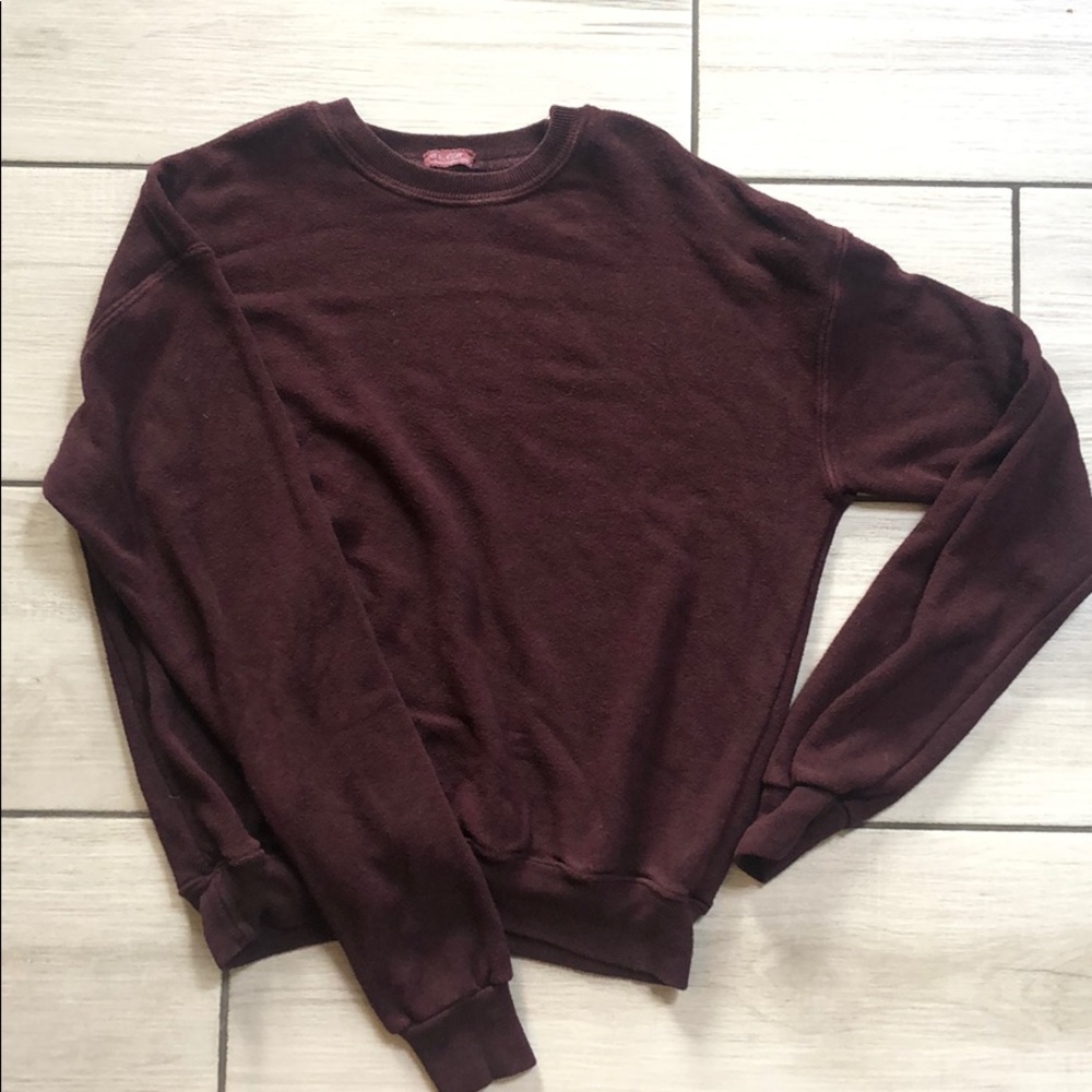 Maroon Brandy Melville sweater